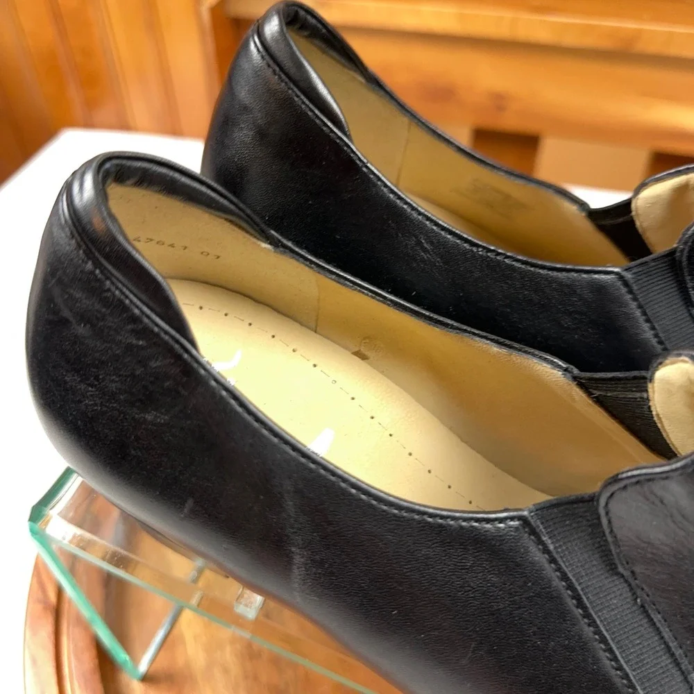 Ara black leather